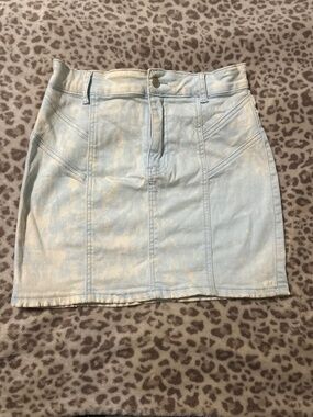 Jean Mini Skirt SZ S